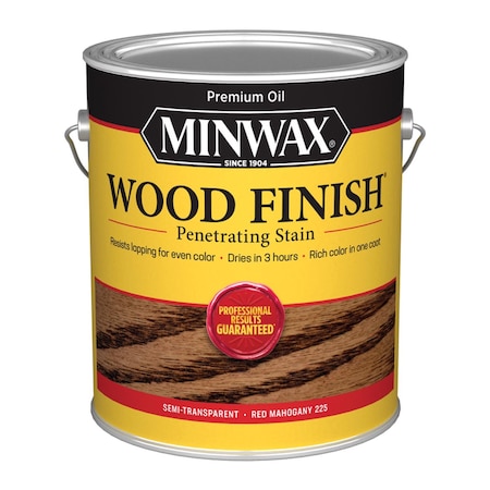 Minwax Minwax Wood Finish Semi-Transparent Red Mahogany Oil-Based Penetrating Stain 1 gal 710770000